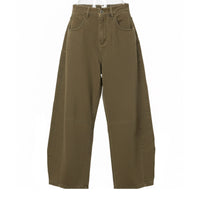 Khaki Barrel Jean