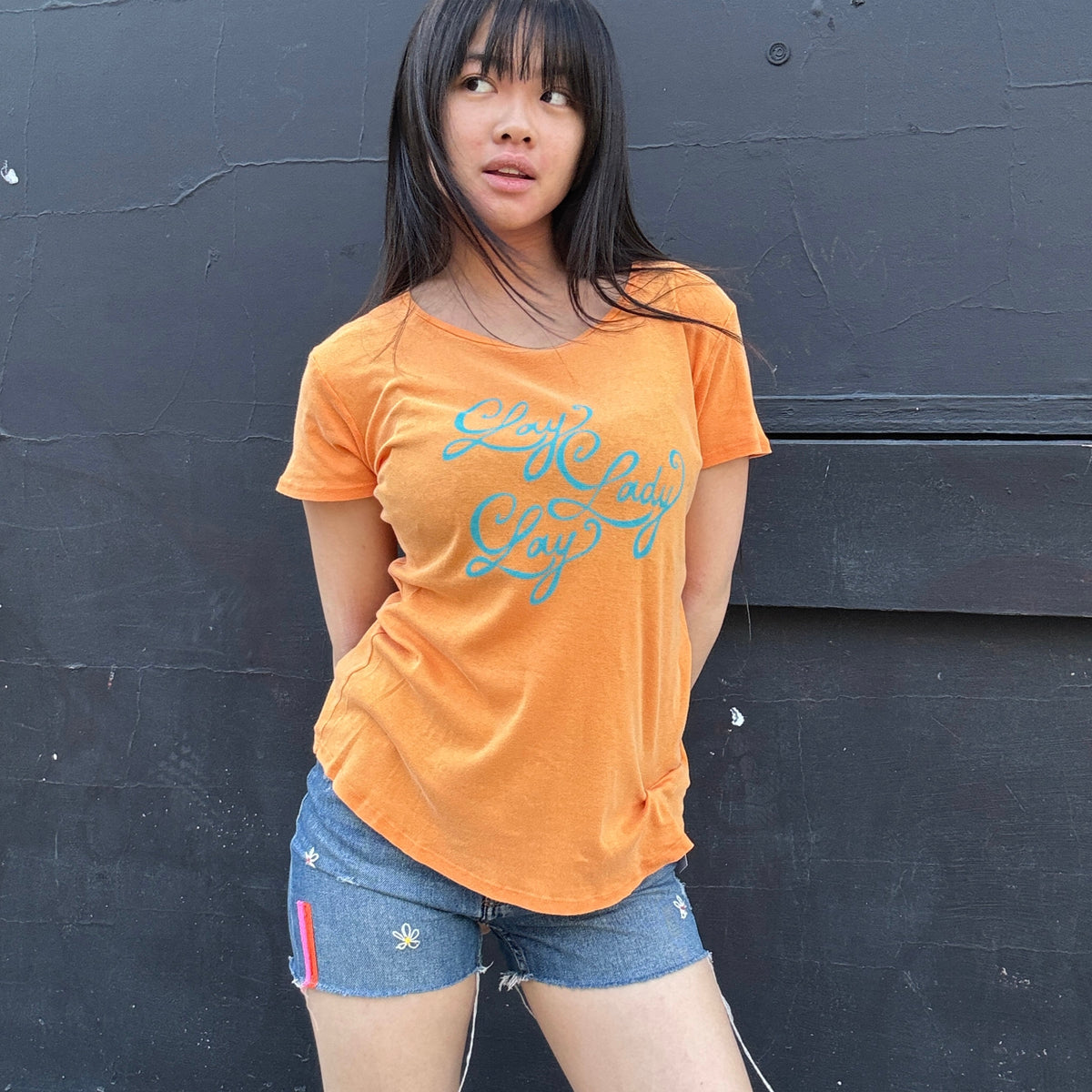 Lay Lady Lay Orange T