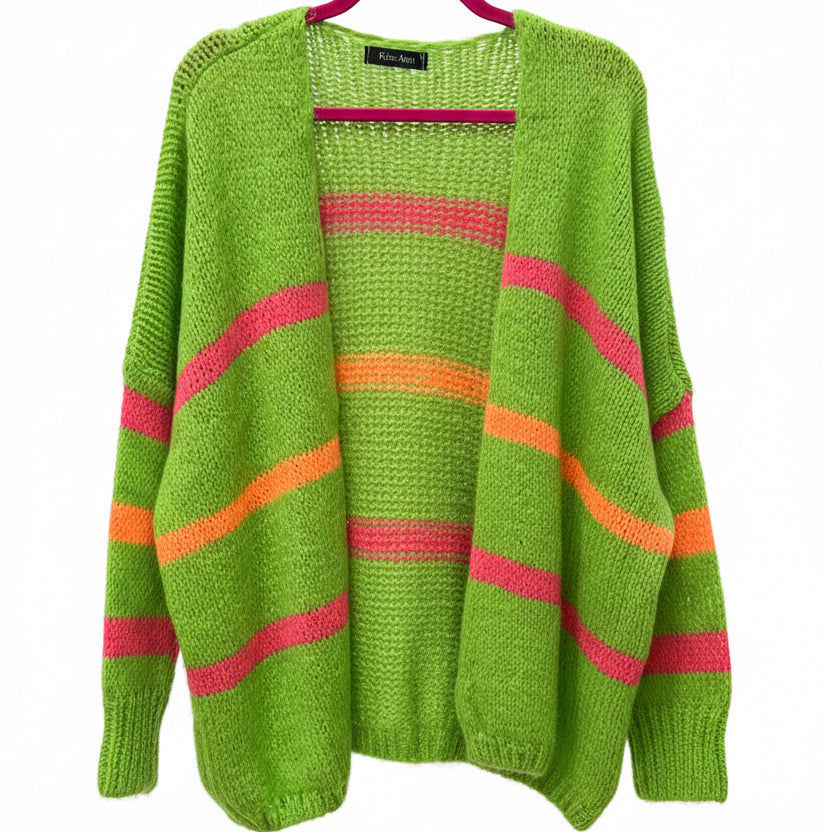*NEW* Green Stripes Cardigan