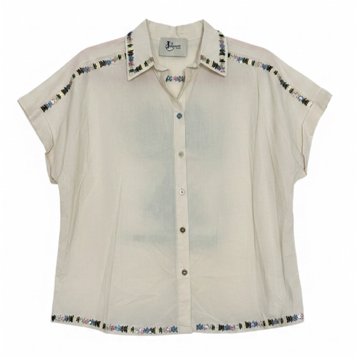 *NEW STYLE* Cameo Embroidered Shirt