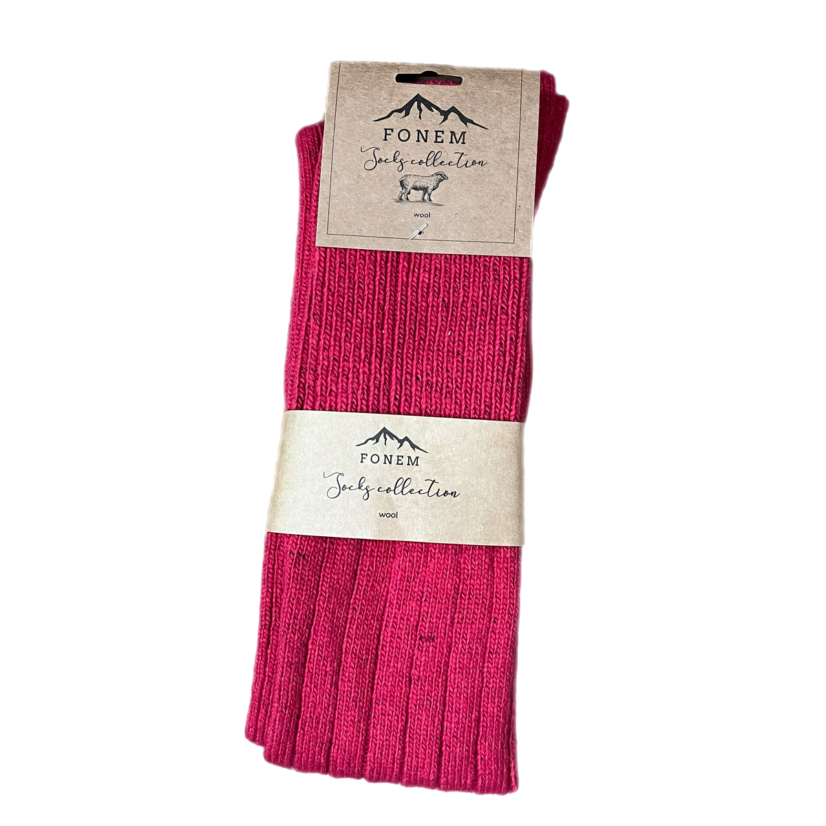 Over The Knee Cherry Red Ribbed Socks