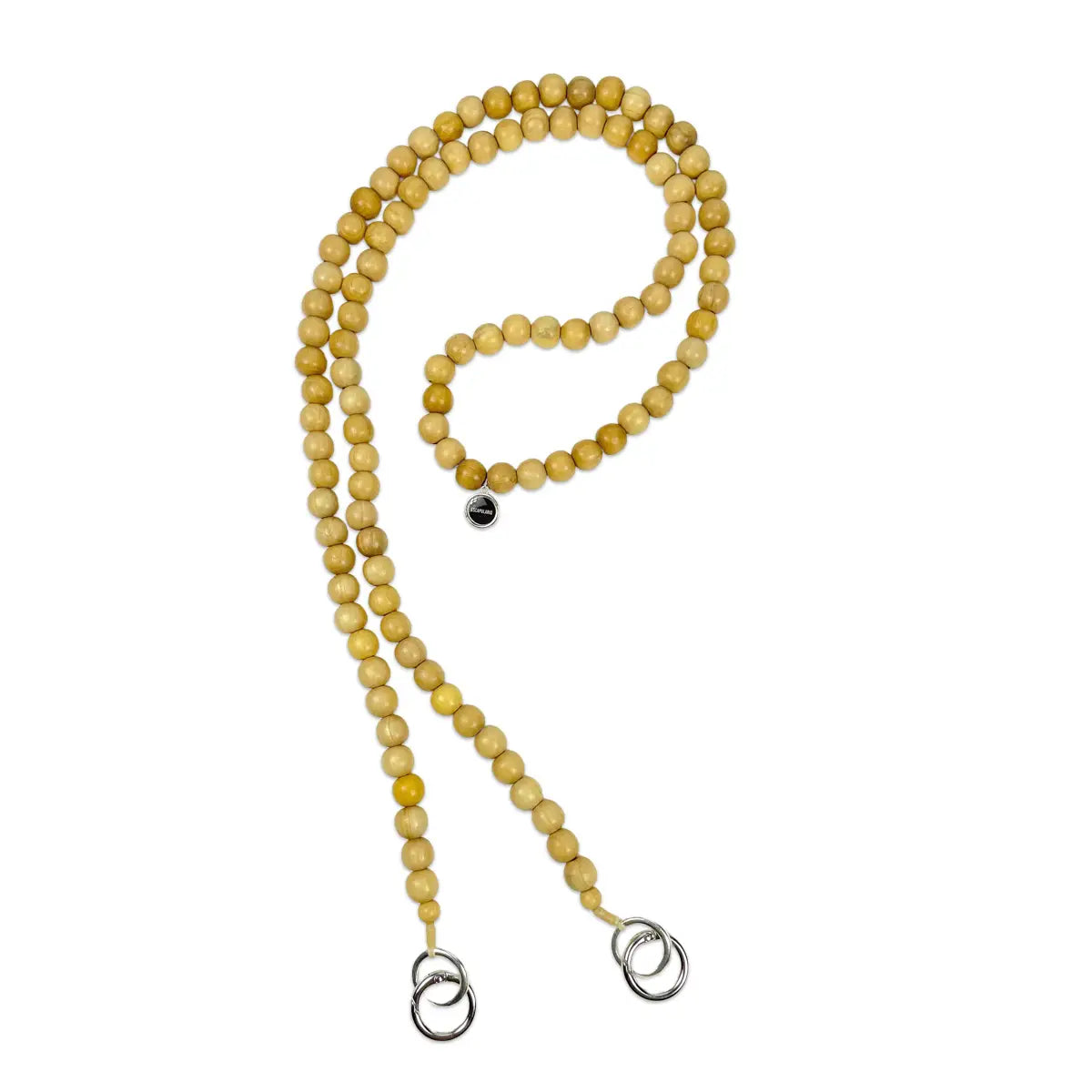 Natural (light) Beaded Phone Cord