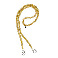 Natural (light) Beaded Phone Cord