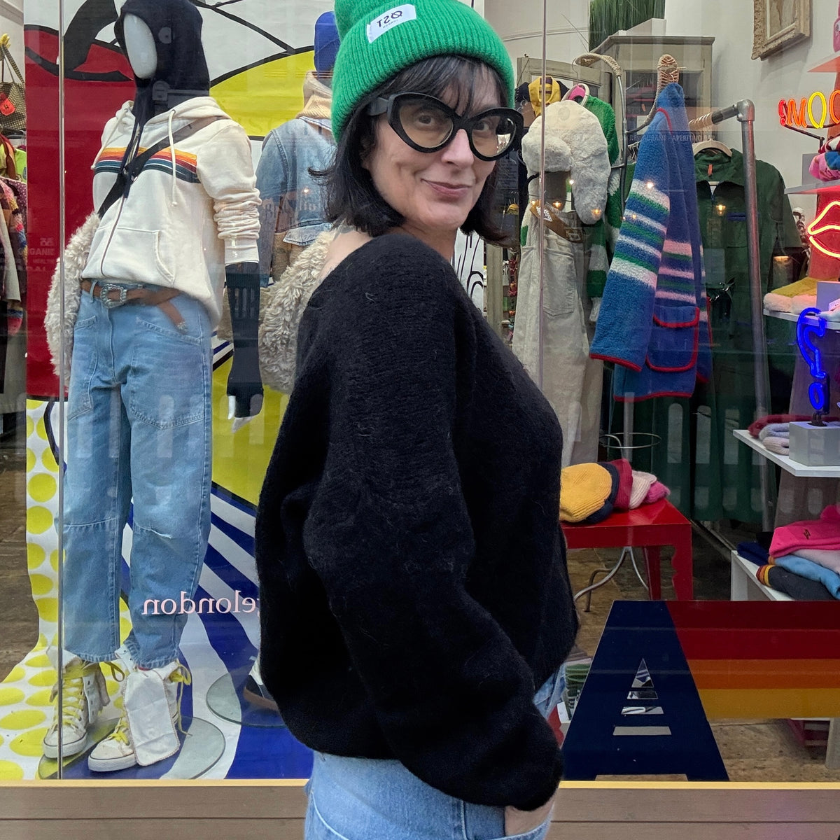 *NEW STYLE* Black Button-up Cardi