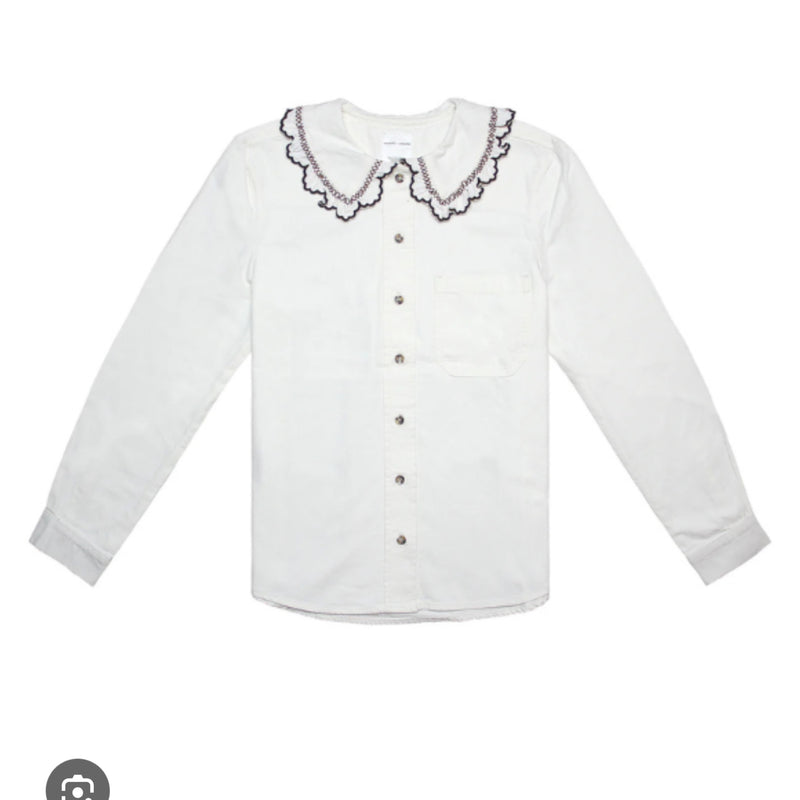 Seventy+Mochi Delilah Blouse Ecru