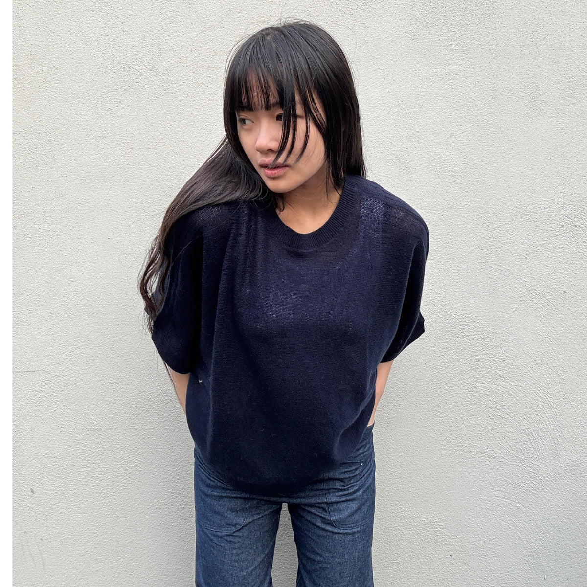 *NEW* Cashmere Benedicta Navy Jumper