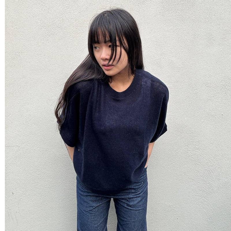 *NEW* Cashmere Benedicta Navy Jumper