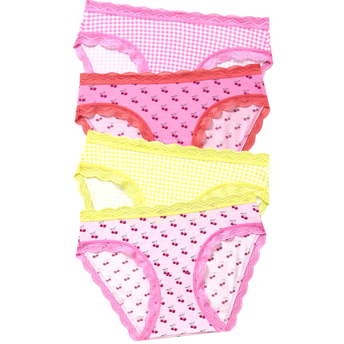 *NEW COLOUR* Knicker Four Pack Cherry Baby