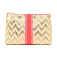 *NEW* Gold Zig Zag Clutch