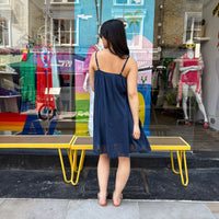 *NEW STYLE* Spaghetti Strap Mini Navy