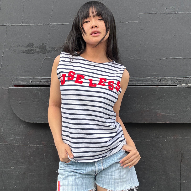 Stripe Appliqué Tank