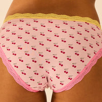 *NEW COLOUR* Knicker Four Pack Cherry Baby