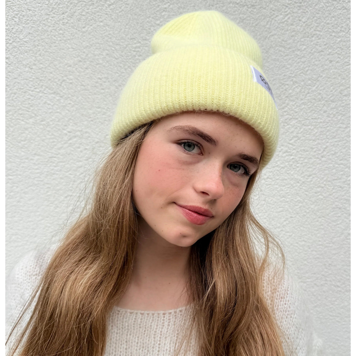 *NEW COLOUR* Angora Beanie Lemon