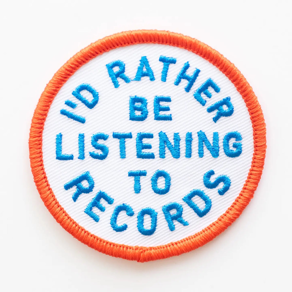 I'd rather be... Patch