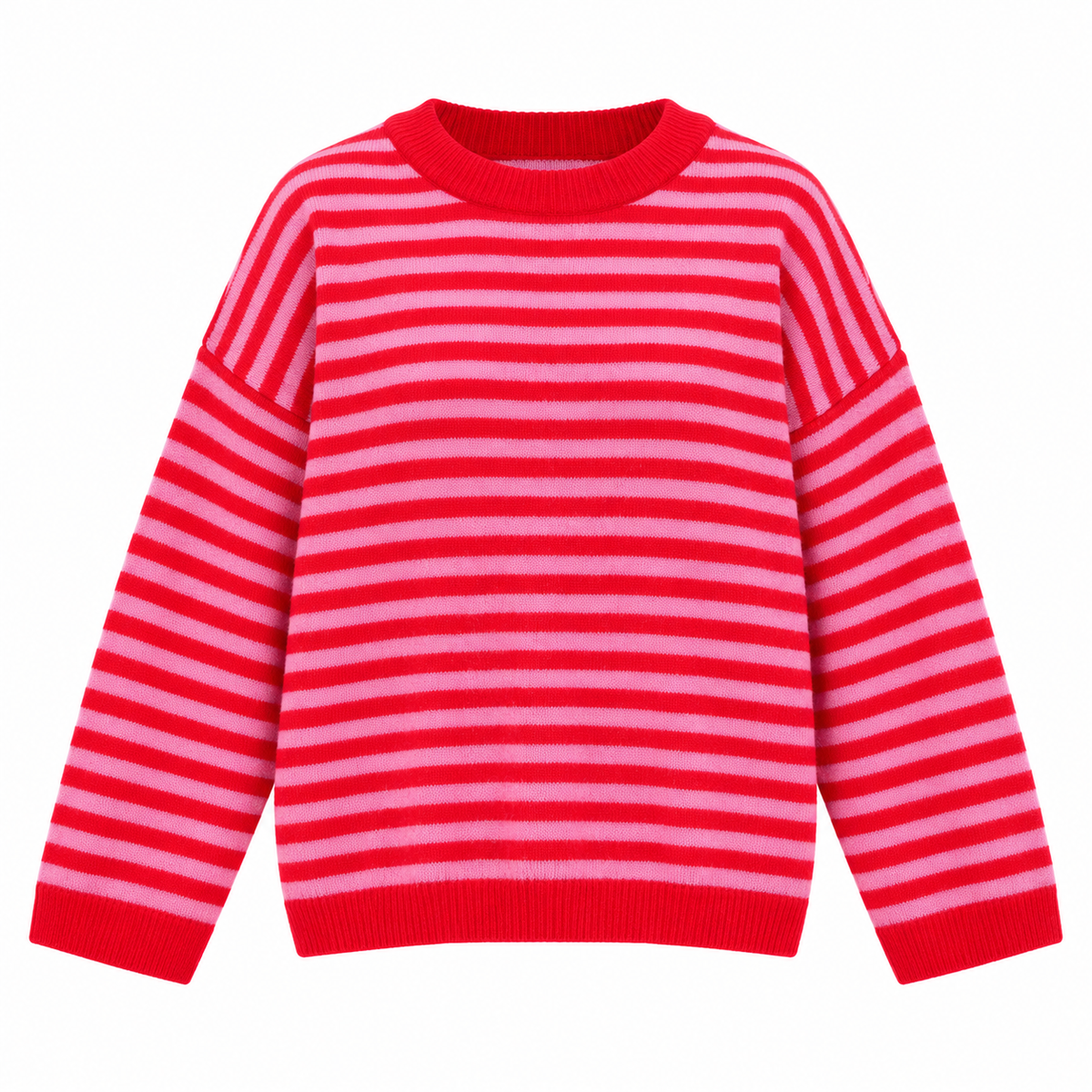 Stripe Jumper Red/Pink