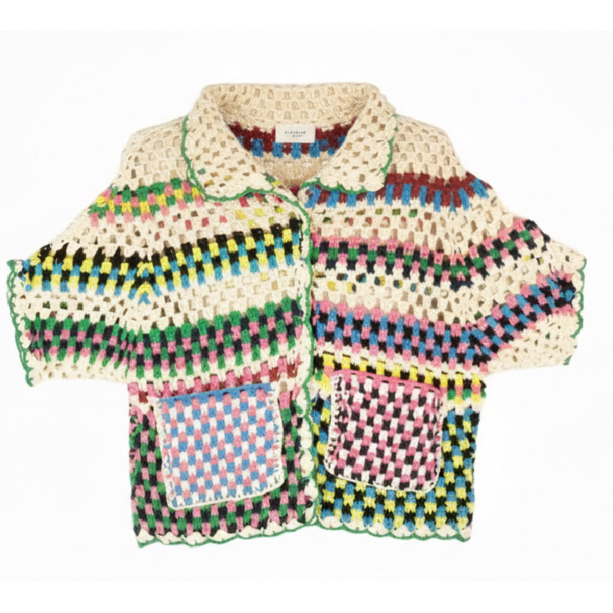 Mii Collection Geraldine Crochet Jacket