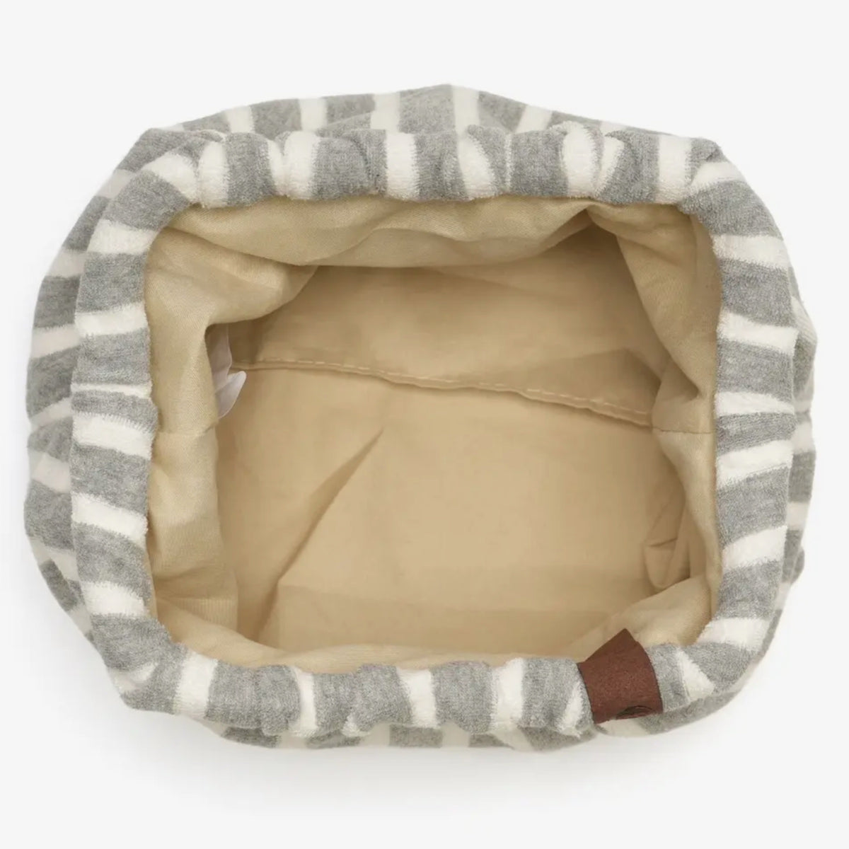 Emma Clutch Grey Stripe
