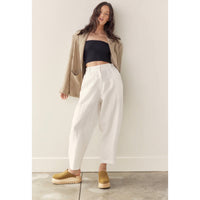 Amente Linen Seamed Pants