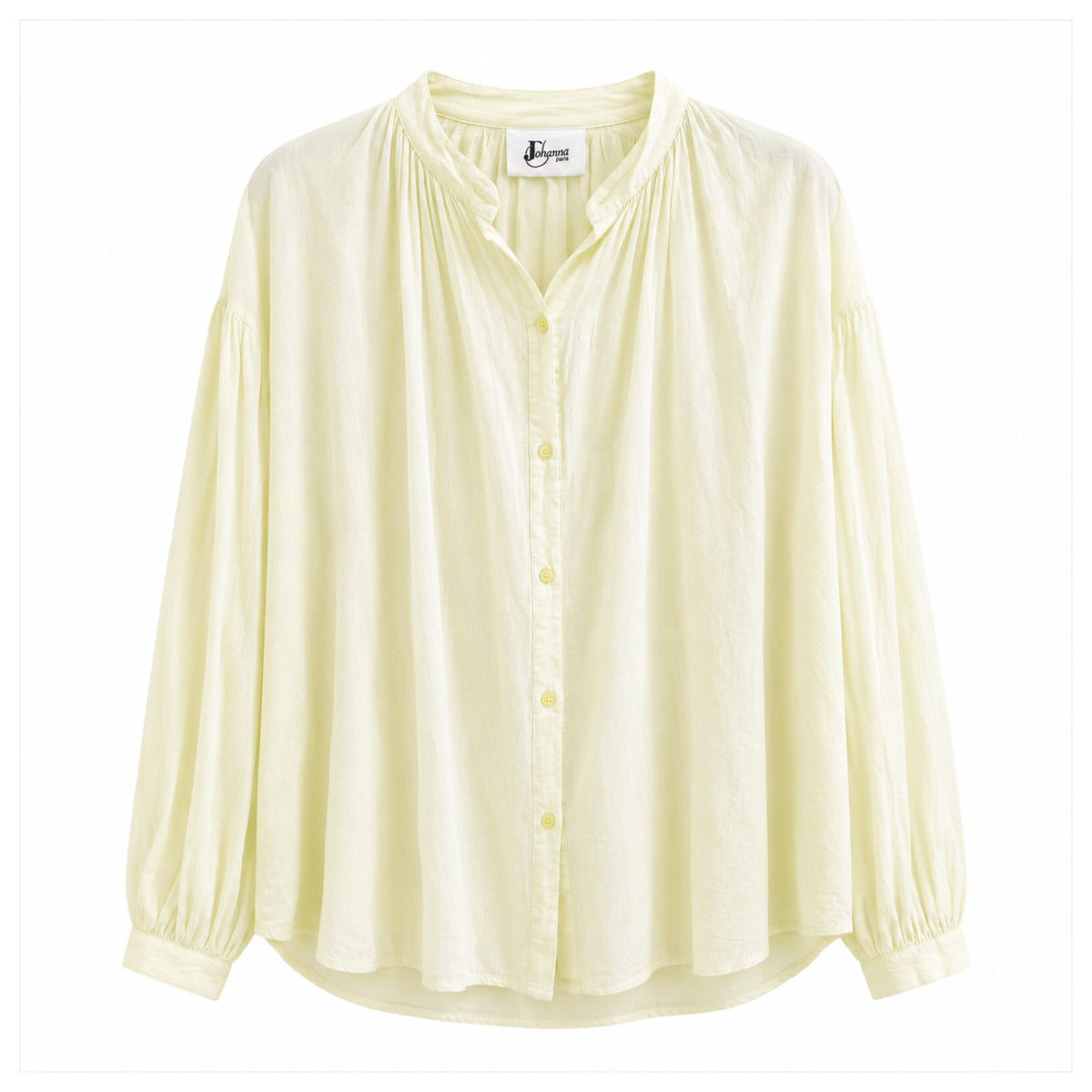 Lightweight Cotton Shirt Zesty Lemon