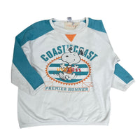 Useless Upcycled Blue and White Snoopy Sweat