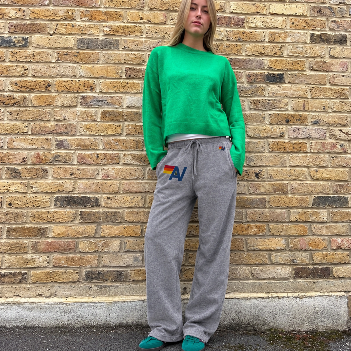 Men's Logo Sweatpants Heather Grey