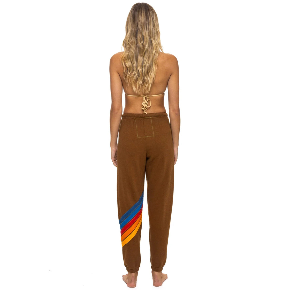 *LANDING NOW* Circle Chevron Sweatpants Cinnamon