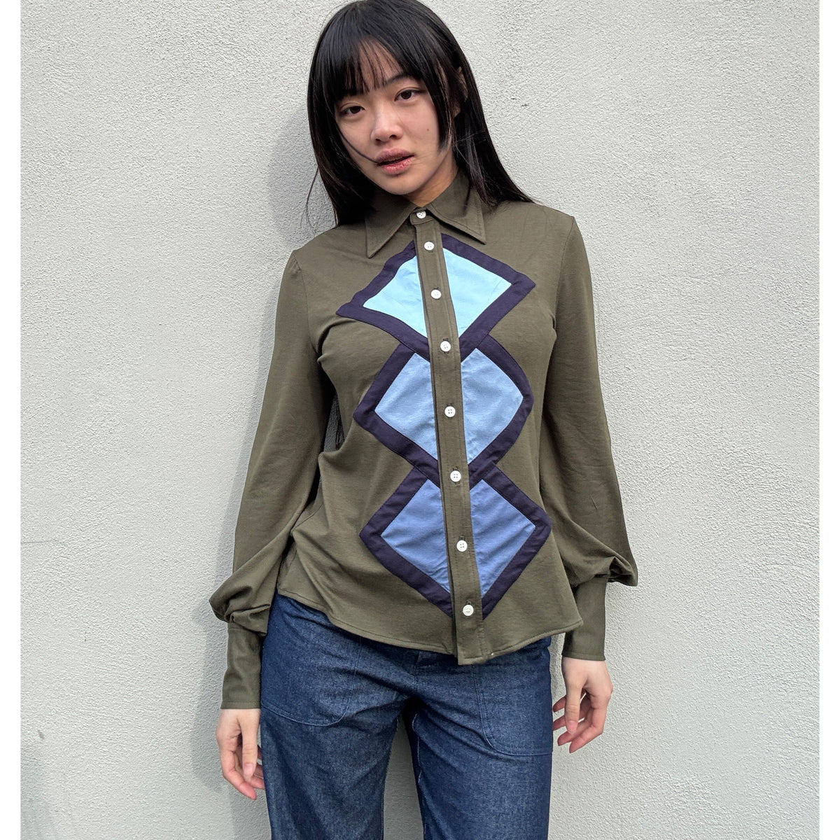 Diamond Shirt Khaki