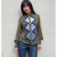 Diamond Shirt Khaki