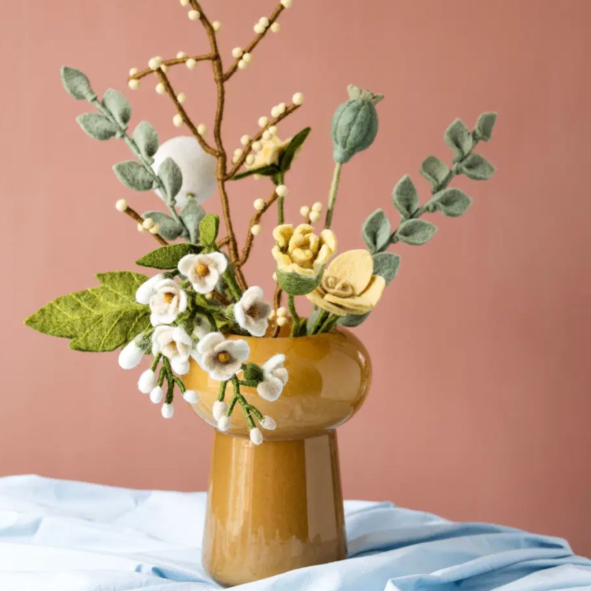 Felted Wisteria White