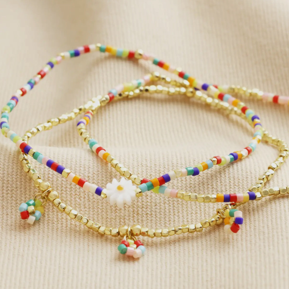 Set of Miyuki Beaded Bracelets