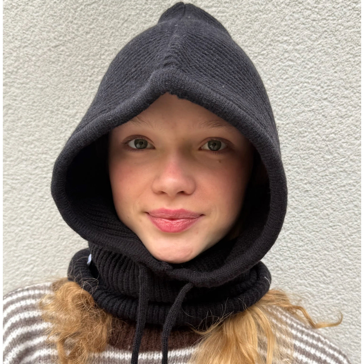 *NEW STYLE* Martha Wool Balaclava Black