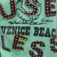 Useless Upcycled Snoopy Green Sweat