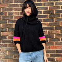 Cashmere Balaclava Black