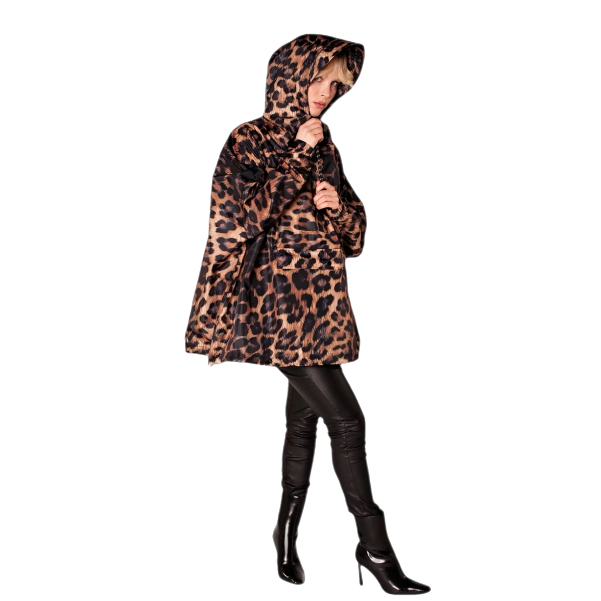 *NEW* RainKiss Rain Anorak Dark Leopard