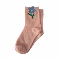Flower Sock Pink