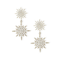 Elsa Star Earrings Silver