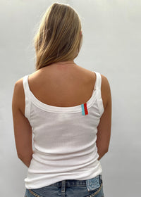 093. Embroidered Vest Top