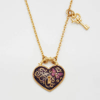 Eve Heart Lock & Key Necklace