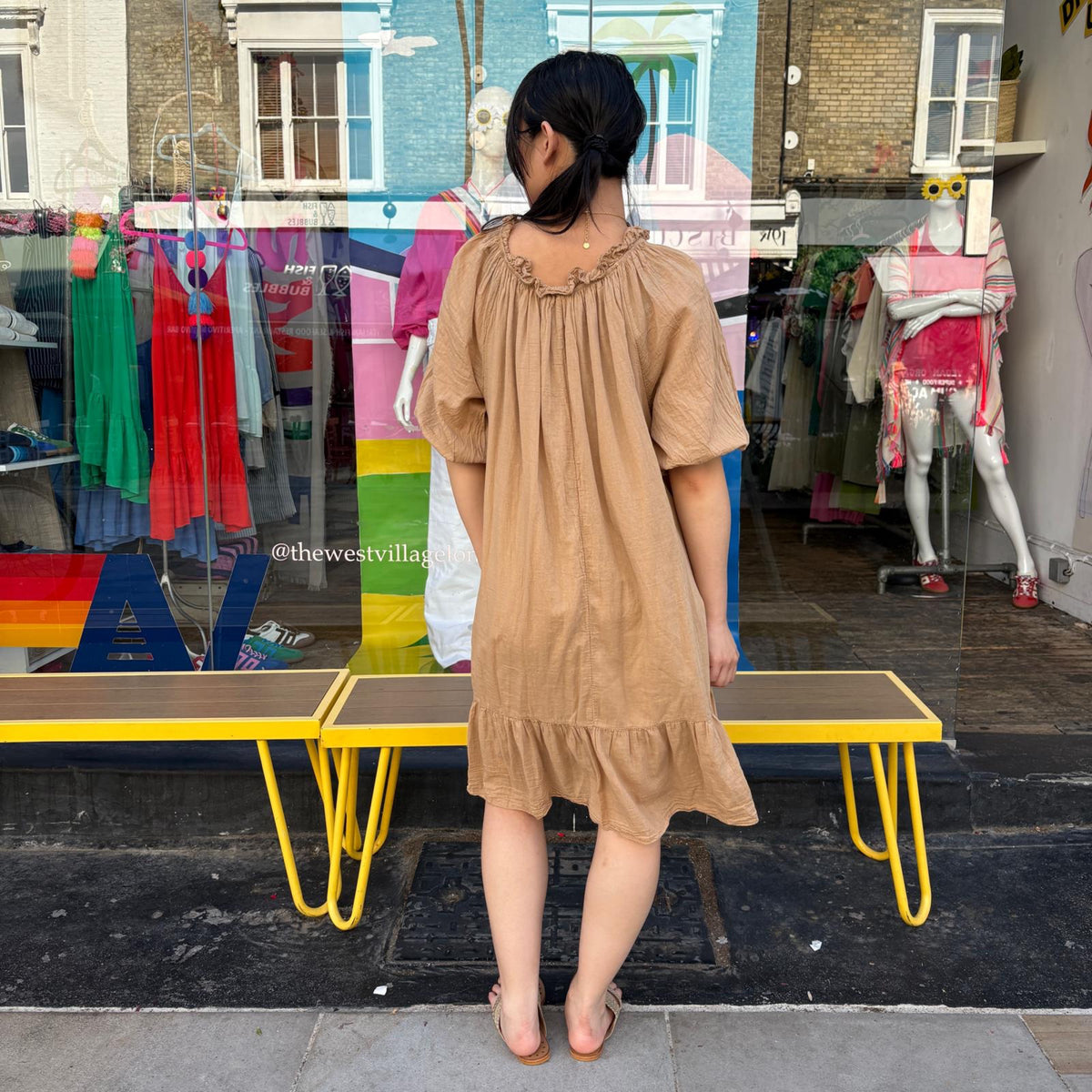 *NEW STYLE* Smocked Mini Butterscotch