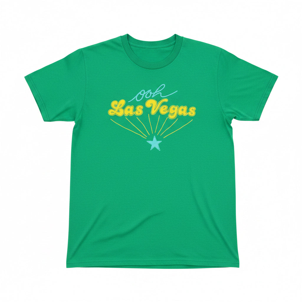 Ooh Las Vegas Green T