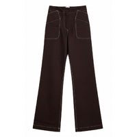 *SS26!* Topstitched Melrose Chocolate