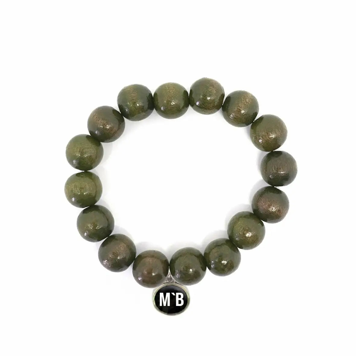 Olive Beaded Bracelet