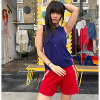 Useless Upcycled Blue Cashmere Tank