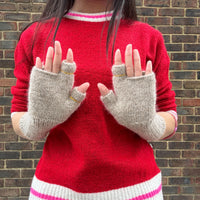 Ring Mittens Natural