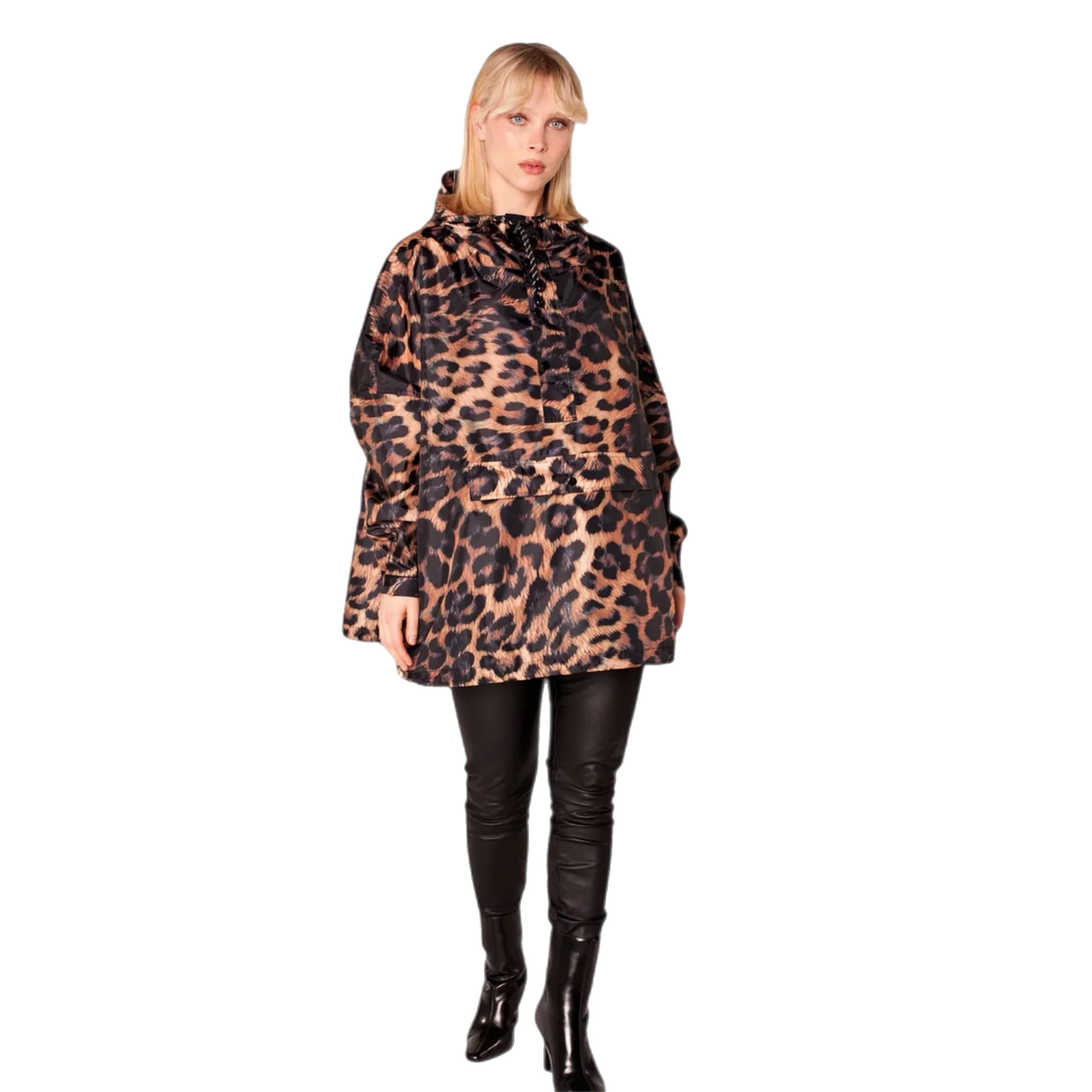 *NEW* RainKiss Rain Anorak Dark Leopard
