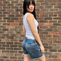 *NEW* Levi's Cut Offs with Gingham Patch