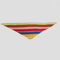 Multi Stripe Triangle Scarf
