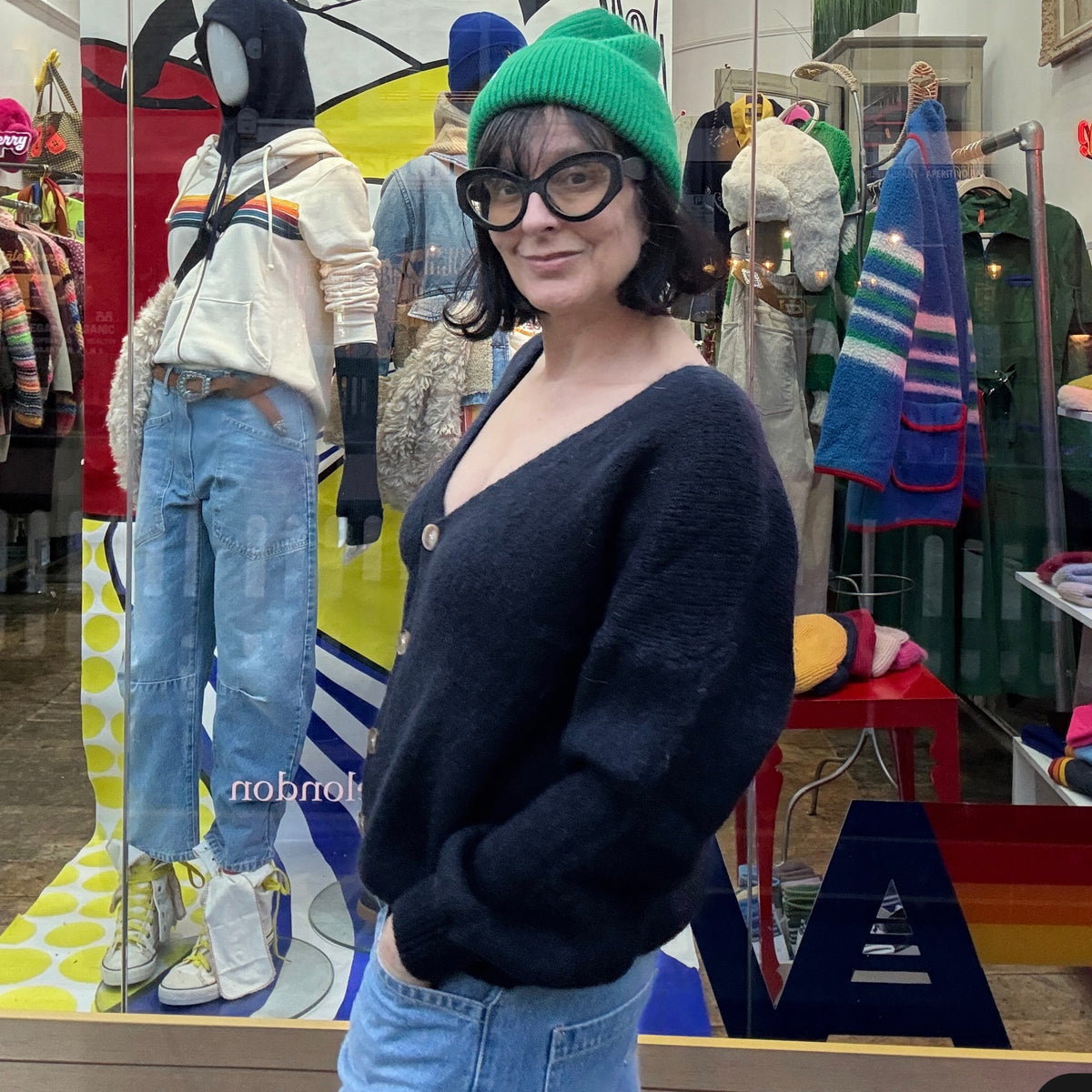 *NEW STYLE* Navy Button-up Cardi