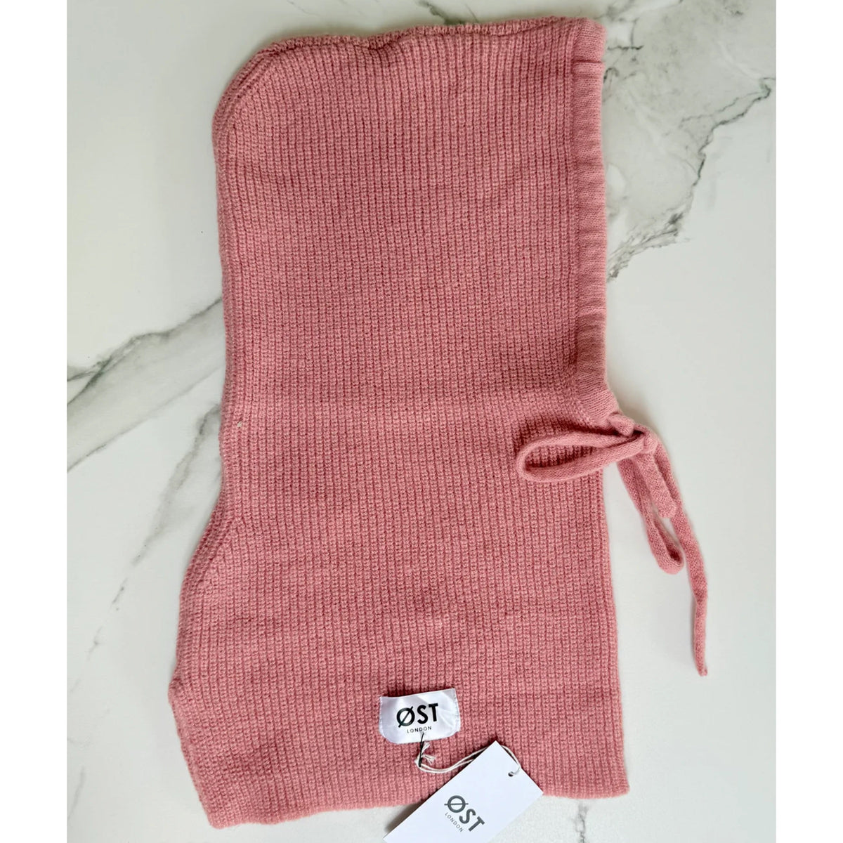 Cashmere Balaclava Dusty Pink