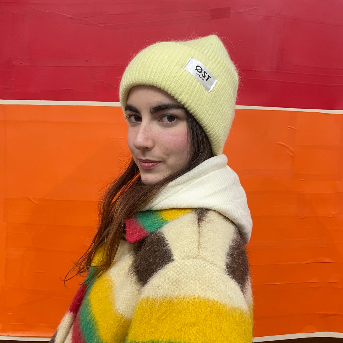 *NEW COLOUR* Angora Beanie Lemon